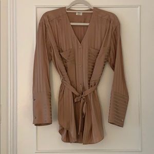 Aritzia V-neck, relaxed fit blouse